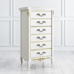 Комод высокий 6 ящиков Atelier Gold