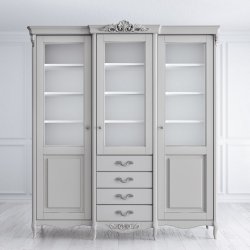 Библиотека 3 двери с ящиками Atelier Home