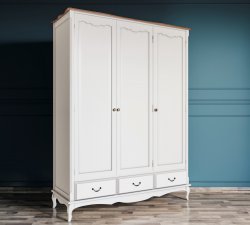 ST9327KR/3 Шкаф Leontina для одежды трехстворчатый с ящиками
