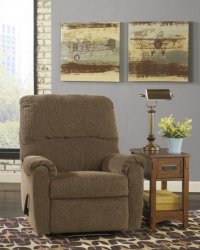 Кресло с реклайнером Pranit - Walnut, Ashley Furniture