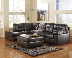 Диван угловой Alliston DuraBlend - Chocolate, Ashley Furniture