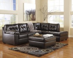 Диван угловой Alliston DuraBlend - Chocolate, Ashley Furniture