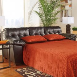 Раскладной диван Alliston DuraBlend - Chocolat, Ashley Furniture