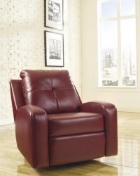 Кресло с реклайнером Mannix DuraBlend - Red, Ashley Furniture