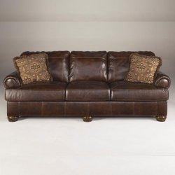 Диван трехместный Axiom - Walnut, Ashley Furniture