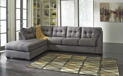 Диван угловой раскладной Maier - Charcoal, Ashley Furniture