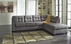 Диван угловой раскладной Maier - Charcoal, Ashley Furniture