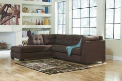 Диван угловой раскладной Maier - Walnut, Ashley Furniture
