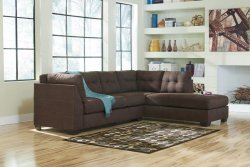 Диван угловой раскладной Maier - Walnut, Ashley Furniture