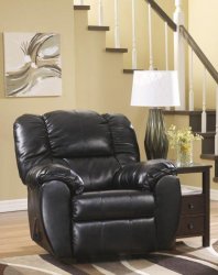 Кресло с реклайнером Dylan DuraBlend - Onyx, Ashley Furniture