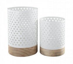 Подсвечник Daichi - White Natural, Ashley Furniture