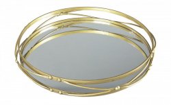 Поднос Ocelfa - Antique Gold Finish, Ashley Furniture