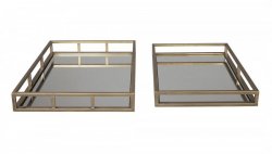 Поднос Ocie - Antique Gold Finish, Ashley Furniture