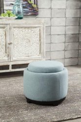 Пуф со столиком-подносом Menga, Ashley Furniture