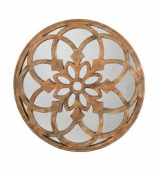 Зеркало дизайнерское Oilhane - Natural, Ashley Furniture
