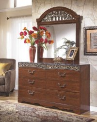 Комод с зеркалом Fairbrooks Estate, Ashley Furniture