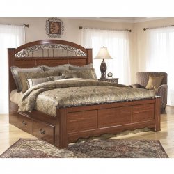 Кровать с ящиками 193x203 Fairbrooks Estate, Ashley Furniture