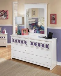 Комод с зеркалом Zayley, Ashley Furniture