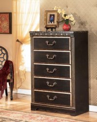 Комод высокий узкий Coal Creek, Ashley Furniture