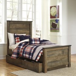Односпальная кровать с ящиком Twin (96х190) Trinell, Ashley Furniture