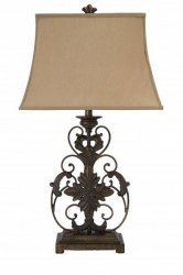 Лампа Sallee - Gold Finish, Ashley Furniture