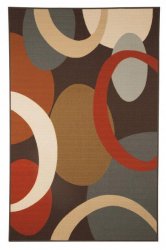 Ковер Acciai - Brown Blue, Ashley Furniture